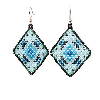 Imagen de Par de aretes ojo