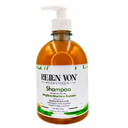 Imagen de Shampoo Natural de Jengibre AloeVera Romero