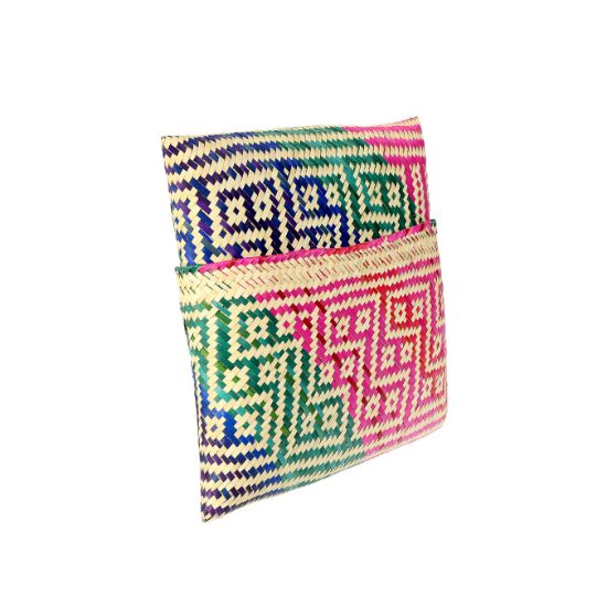 Imagen de Cartera rosa-naranja