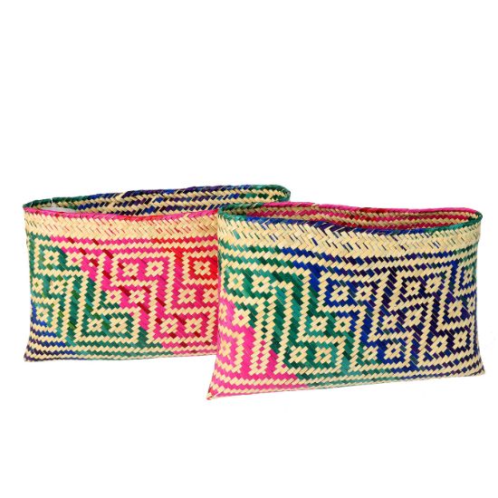 Imagen de Cartera rosa-naranja