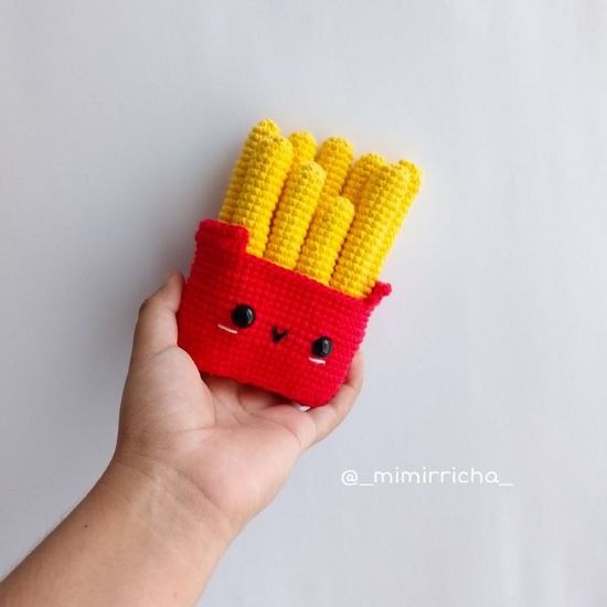 Imagen de Bolsa de Papitas Amigurumi