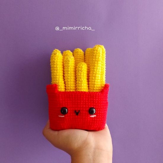 Imagen de Bolsa de Papitas Amigurumi