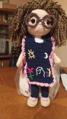 Imagen de MUÑECA  AMIGURUMI, TEJIDA