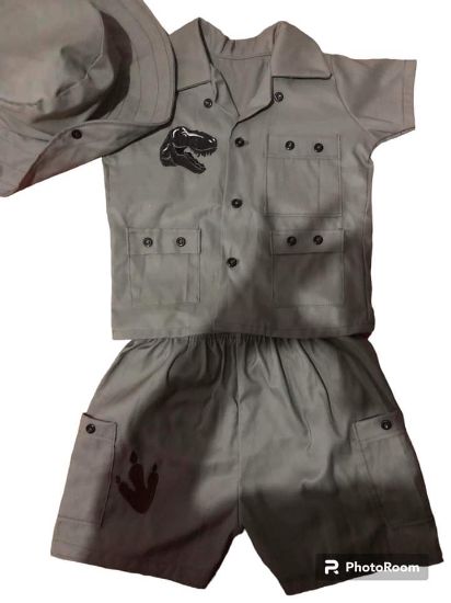 Imagen de Disfraz explorador dinosaurio para niño