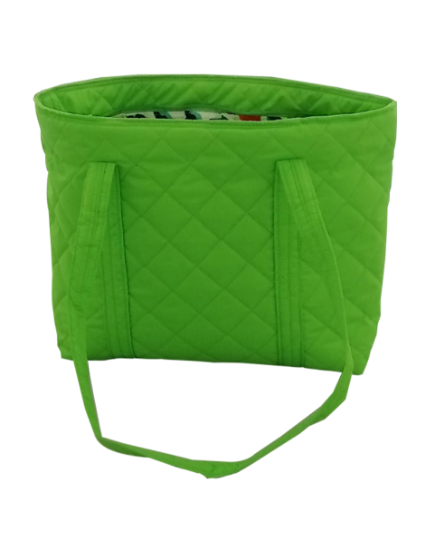 Imagen de BOLSA DAMA TIPO TOTE COLOR VERDE NEÓN