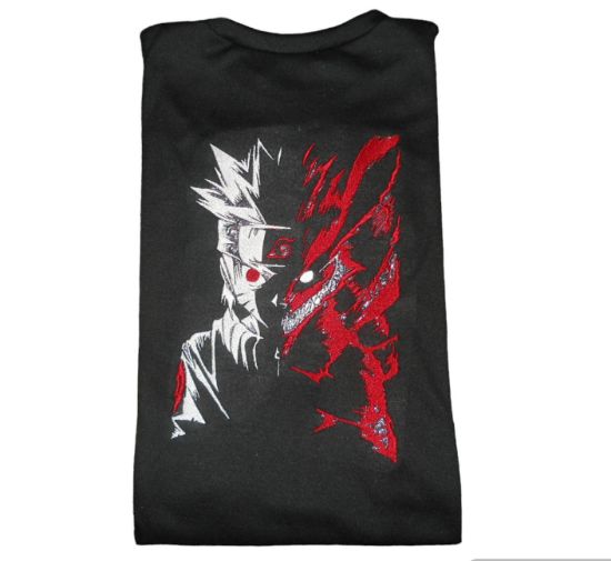 Imagen de Playera con bordado de Naruto, la talla que requieras