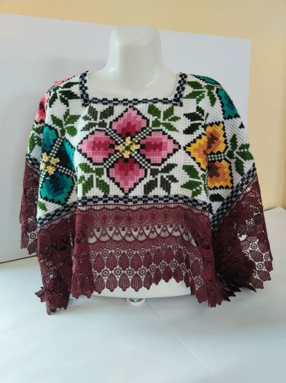 Imagen de Maxi solapas punto de cruz