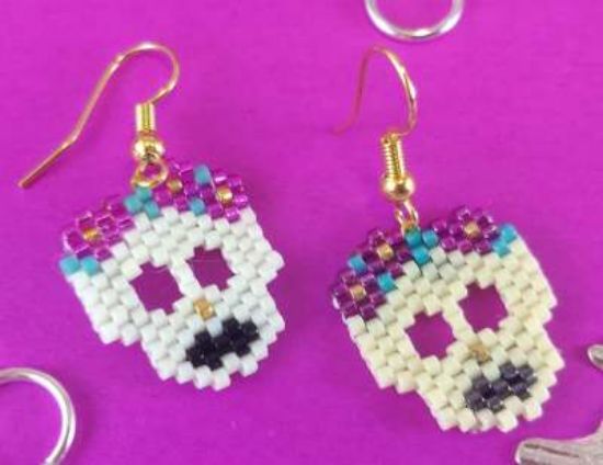 Imagen de Arete Calavera