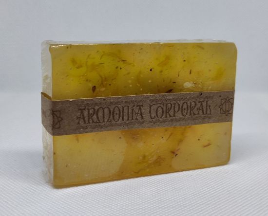 Imagen de Jabón Artesanal Rectangular de Caléndula  90 gr