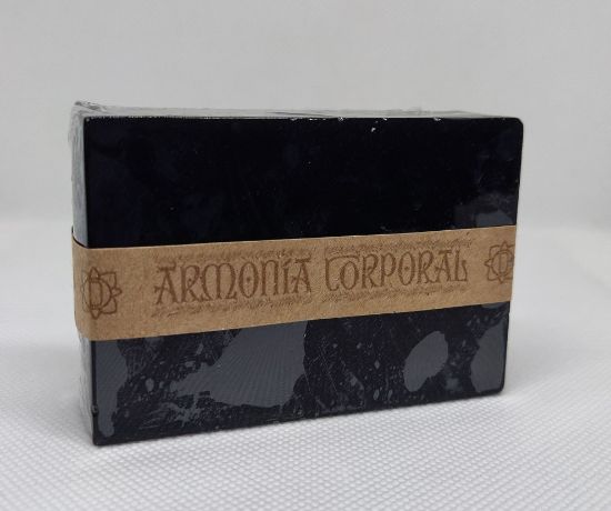 Imagen de Jabón Artesanal Rectangular de Carbón Activado 90 gr