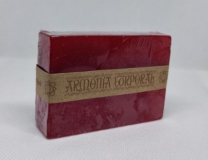 Imagen de Jabón Artesanal Rectangular de Frutos rojos 90 gr