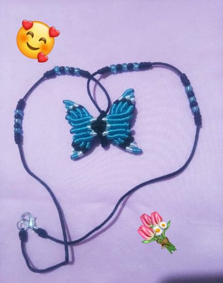 Imagen de DUO MARIPOSAS AZULES