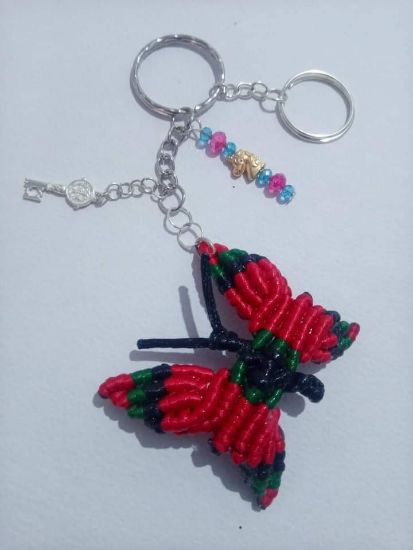 Imagen de DUO MARIPOSAS COLOR ROSA