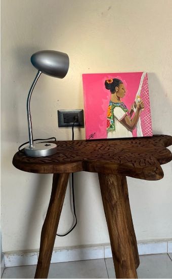 Imagen de Obra decorativa ''MESTIZA  MAYA''