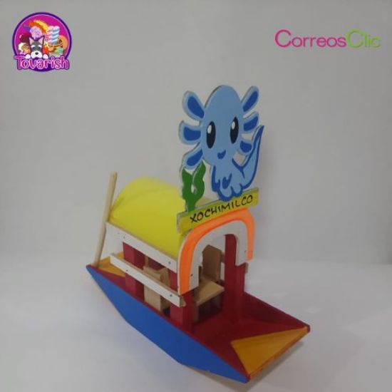 Imagen de TRAJINERA CHINAMPERA XOCHIMILCA