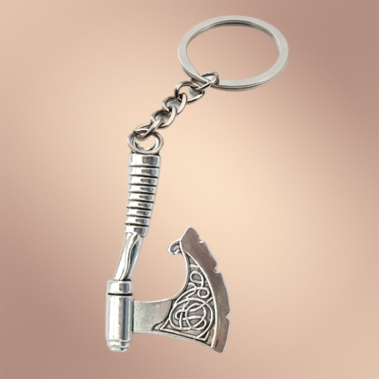 Imagen de 1 Dije Grande Hacha Vikinga  o Medioeval  Doble o Sencilla en Collar o Llavero +8 Modelos para Escoger x13
