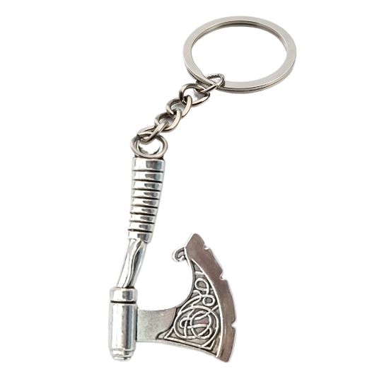 Imagen de 1 Dije Grande Hacha Vikinga  o Medioeval  Doble o Sencilla en Collar o Llavero +8 Modelos para Escoger x13