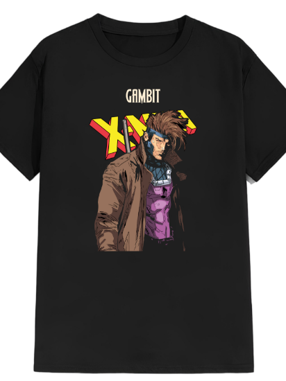 Imagen de Playera manga corta 100% algodón gym Xmen Gambito