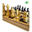 Imagen de Ajedrez De Madera Artesanal: 45x45 Cm. Tablero Plegable