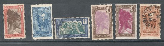 Imagen de ESTAMPILLAS MADAGASCAR HOY REP. MALGACHE 1935