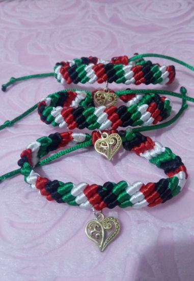 Imagen de TRIO PULSERAS BANDERA