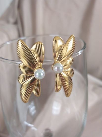 Imagen de Arete Media Flor