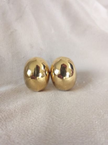 Imagen de Arete Media Luna Inflada