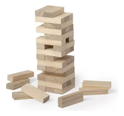 Imagen de Mega Jenga gigante de 54 Bloques madera de pino