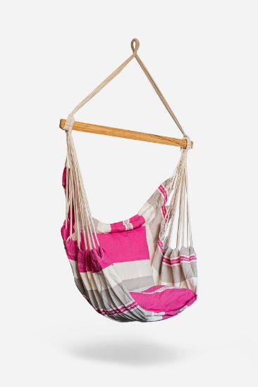 Imagen de Columpio de Telar con dos cojines Rosa