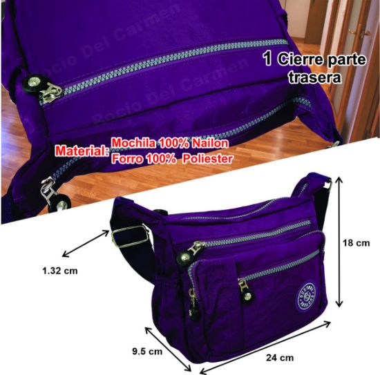 Imagen de Bolsa Cross Body Morada