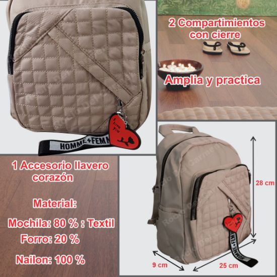 Imagen de MOCHILA CAPITONADA