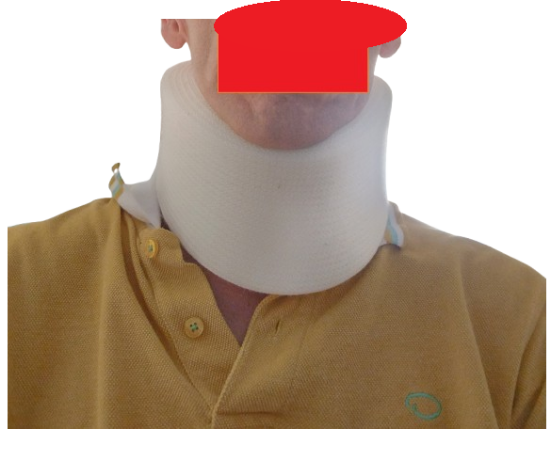 Imagen de collarin cervical blando