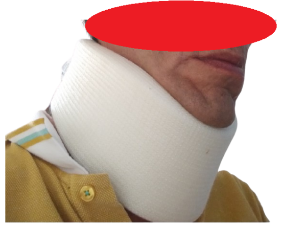 Imagen de collarin cervical blando