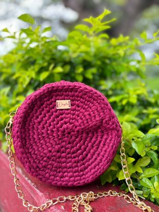 Imagen de Bolsos de Crochet  Redonda