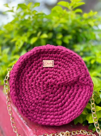 Imagen de Bolsos de Crochet  Redonda