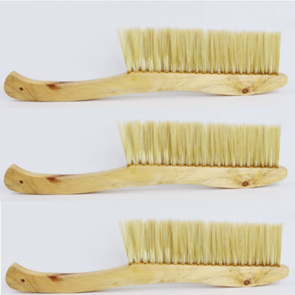 Imagen de Cepillo desabejador triple cerda 3 pz