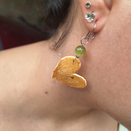 Imagen de LAZ-MONT Aretes corazón 