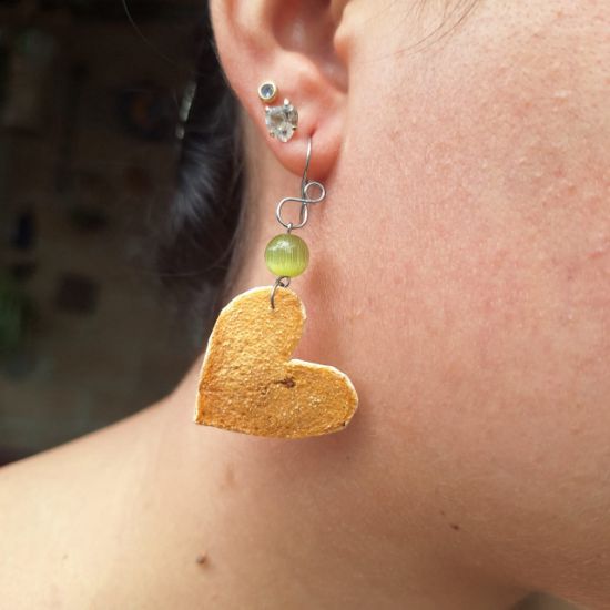 Imagen de LAZ-MONT Aretes corazón 