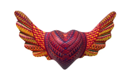 Imagen de Corazon Alado Alebrije