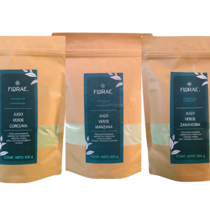 Imagen de Jugos Verdes Varios Paquete 12PZ