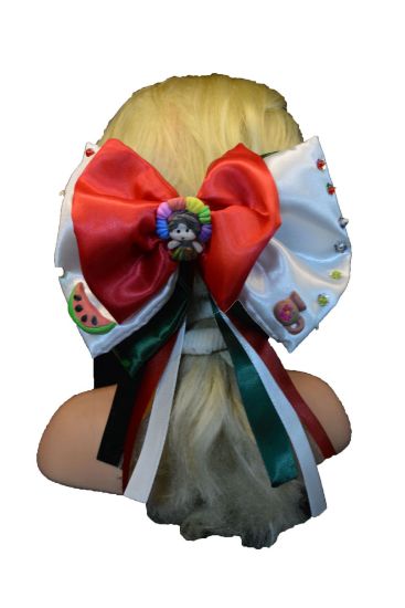 Imagen de moños tricolor mexicano paquete 2