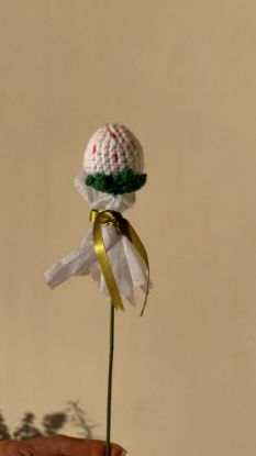 Imagen de Fresa Blanca Crochet