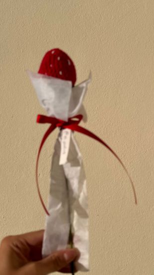 Imagen de Fresa Roja Crochet