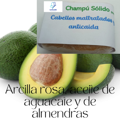 Imagen de Champú sólido La Muralla para cabellos maltratados y anticaída