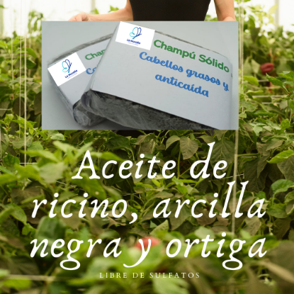 Imagen de Champú sólido para cabellos grasos y anticaída,  La Muralla 100 grs