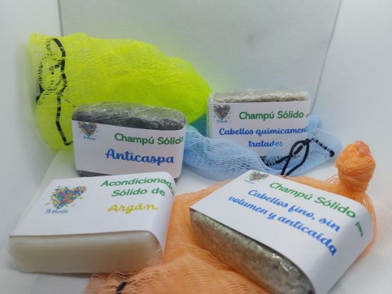 Imagen de Champú sólido La Muralla para cabellos químicamente tratados y anticaída