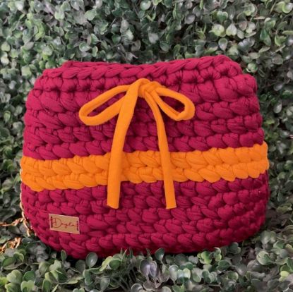 Imagen de Bolso de crochet Combinado