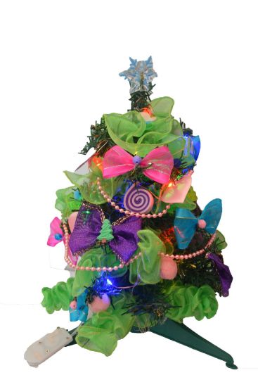 Imagen de Corona y árbolito de navidad