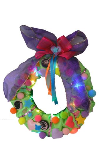 Imagen de Corona y árbolito de navidad