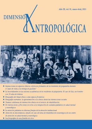 Imagen de Revista Dimensión Antropológica número 81